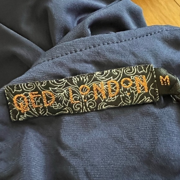 QED London Navy Blue Oversized Romper NWT Medium - Picture 10 of 12